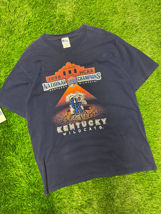 1998 University of Kentucky Wildcats Vintage NCAA Final Four Tee (XL)