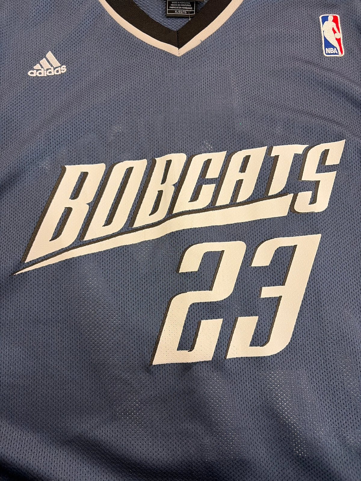00s Charlotte Bobcats Jason Richardson Adidas NBA Jersey (XL)