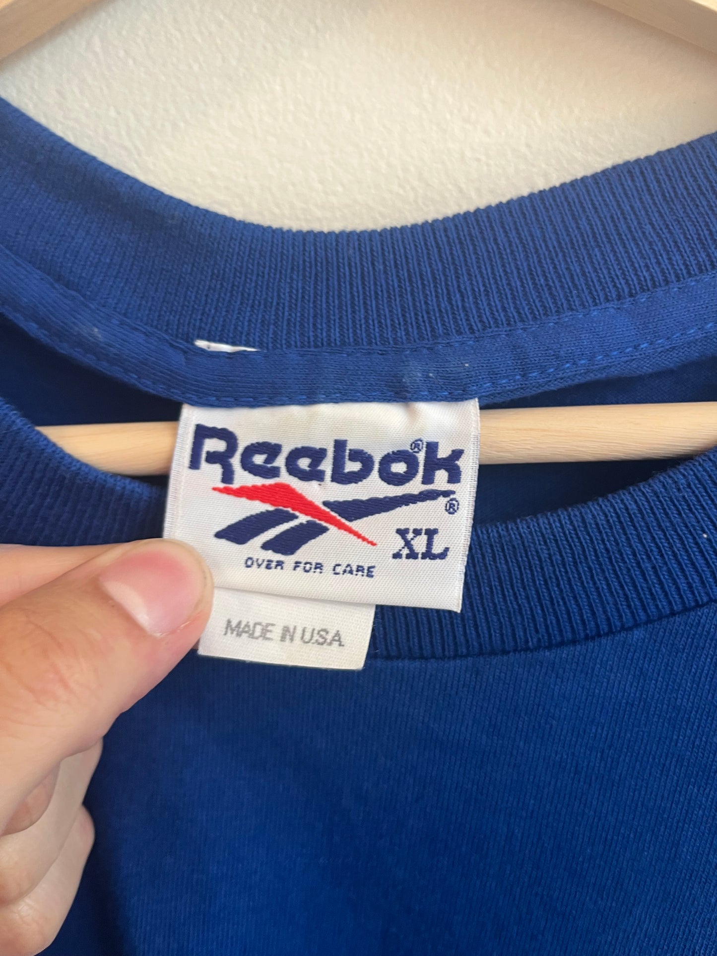 90s Devils Blue Devils Reebok Big Mascot Tee (XL)