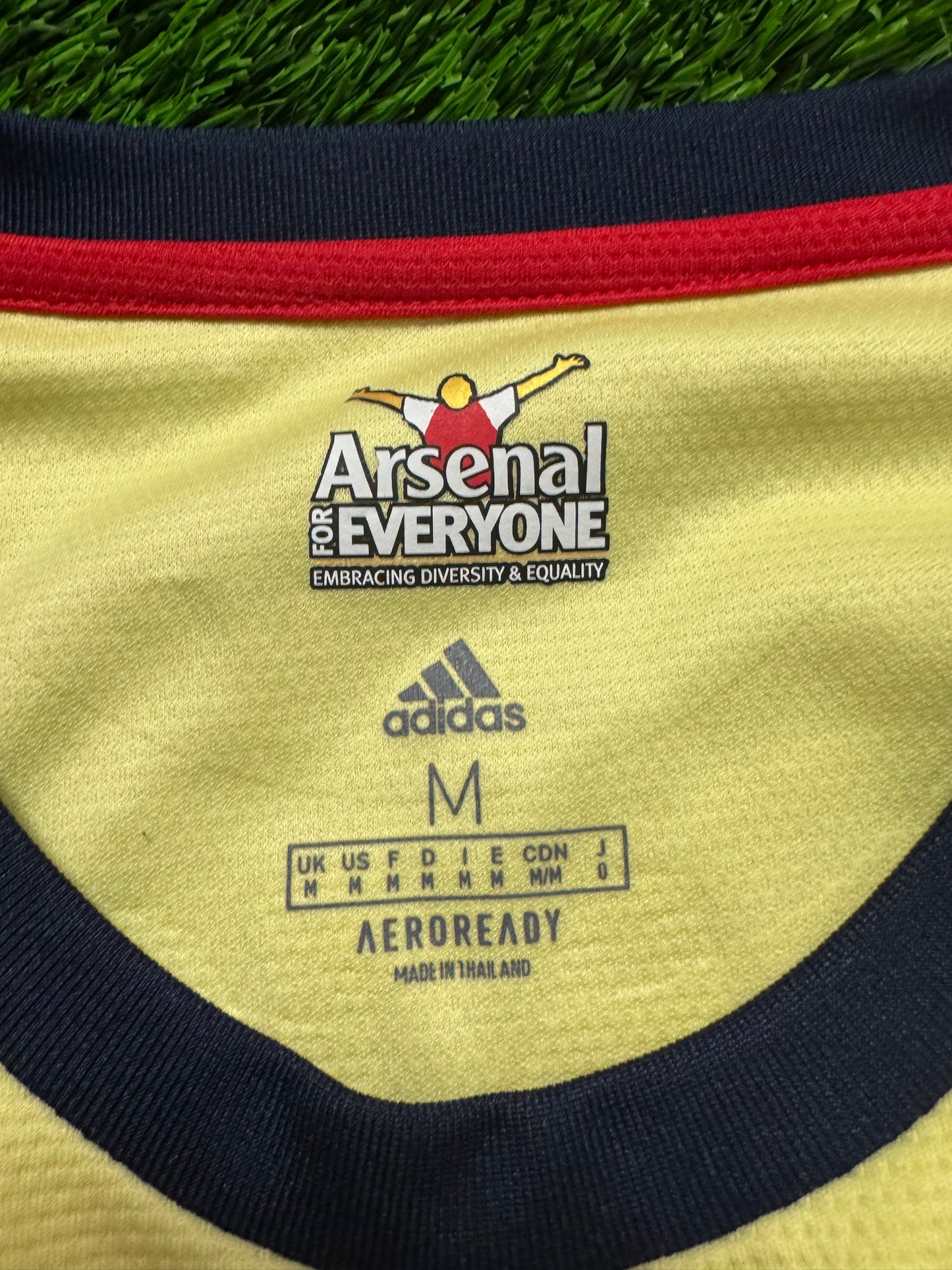 Arsenal Adidas Bukayo Saka #7 Away Soccer Jersey 2021-22 Kit (M)