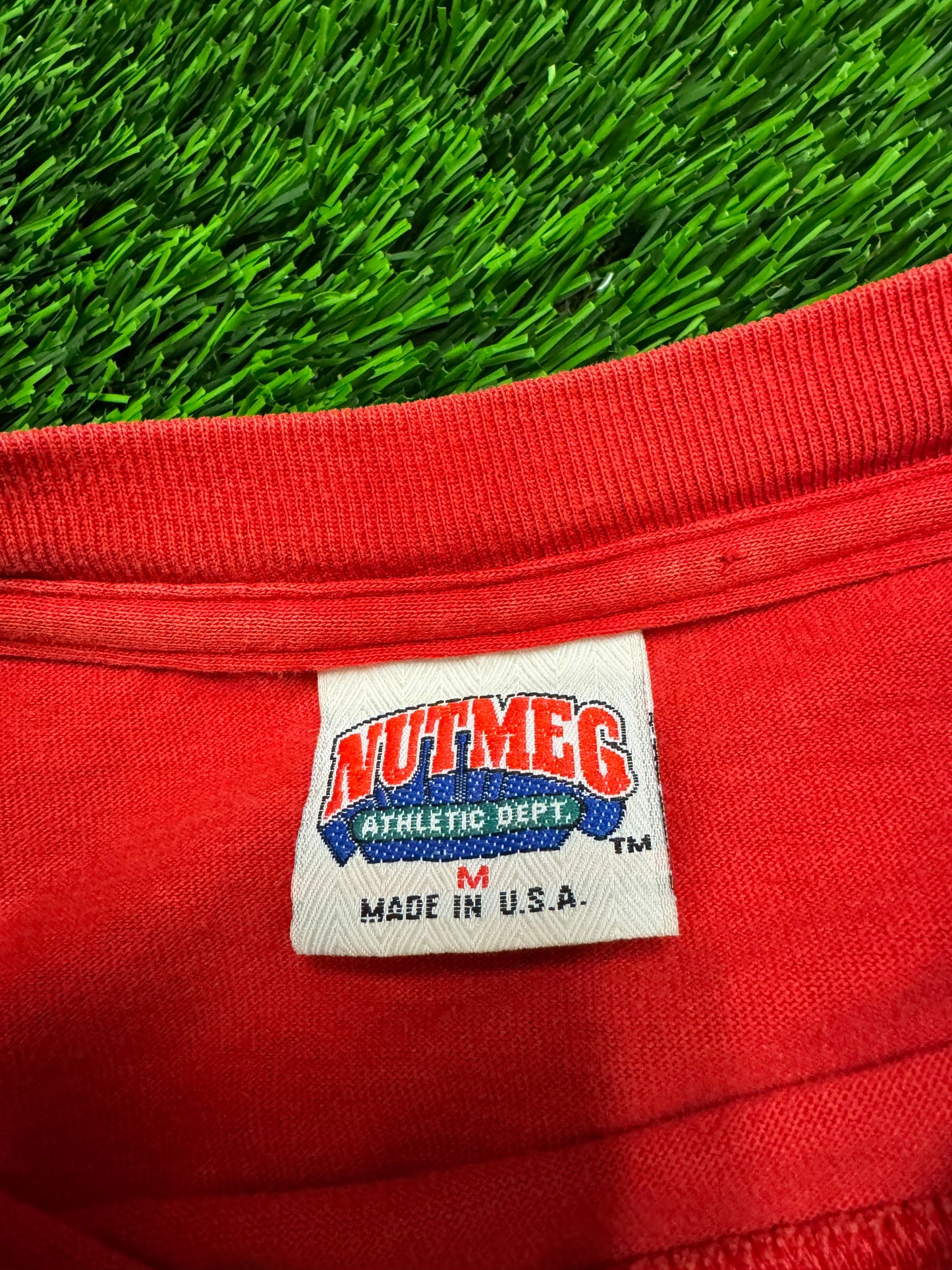 90s Michael Jordan Chicago Bulls Nutmeg Vintage NBA Tee (M)