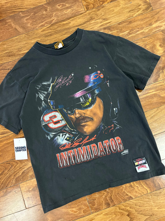 90s Dale Earnhardt Big Face Nutmeg Tee (L)