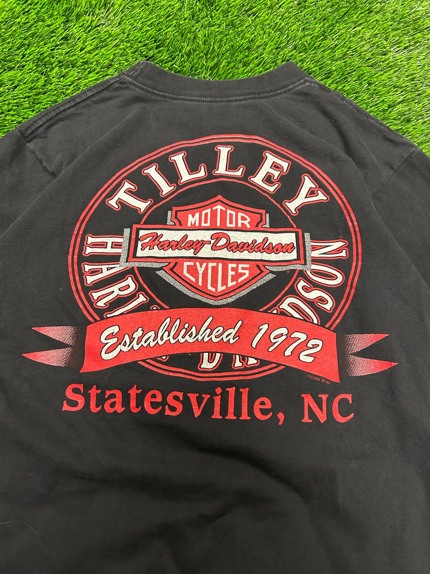 1999 Harley Davidson "American Original" Statesville NC Vintage Tee (M)