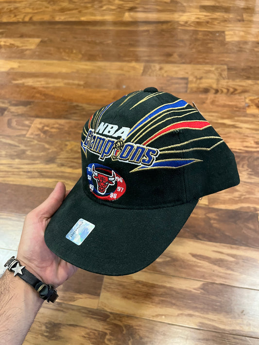 1998 Chicago Bulls Starter NBA Finals Champions Hat