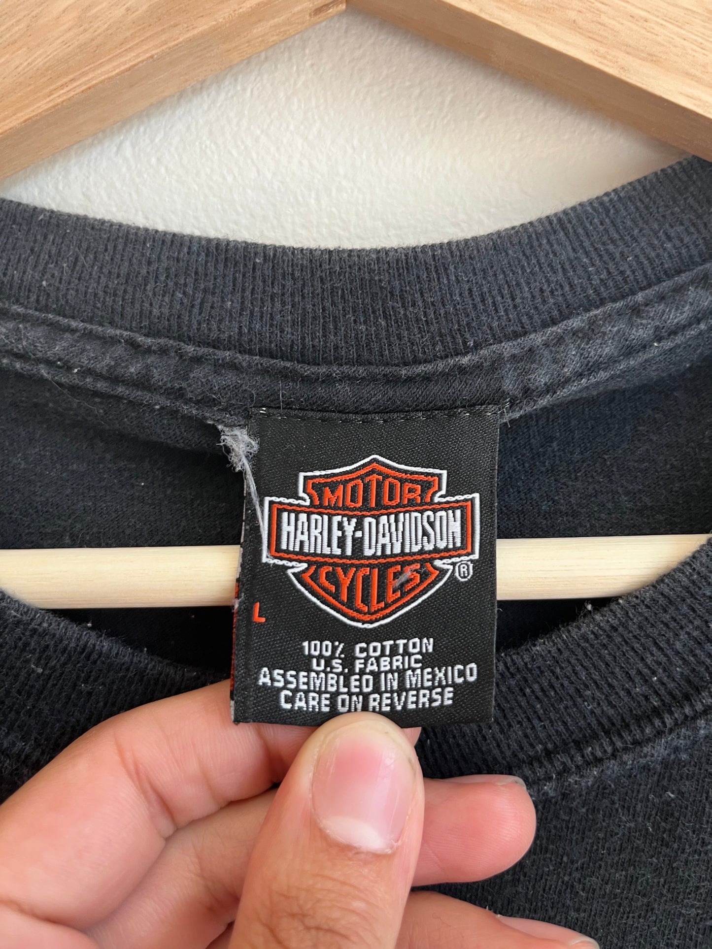 2004 Harley Davidson Chains Graphic Tee (L)