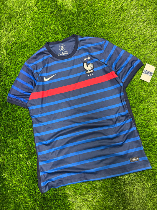France National Team Nike Home Jersey 2020-21 Kit (XL)