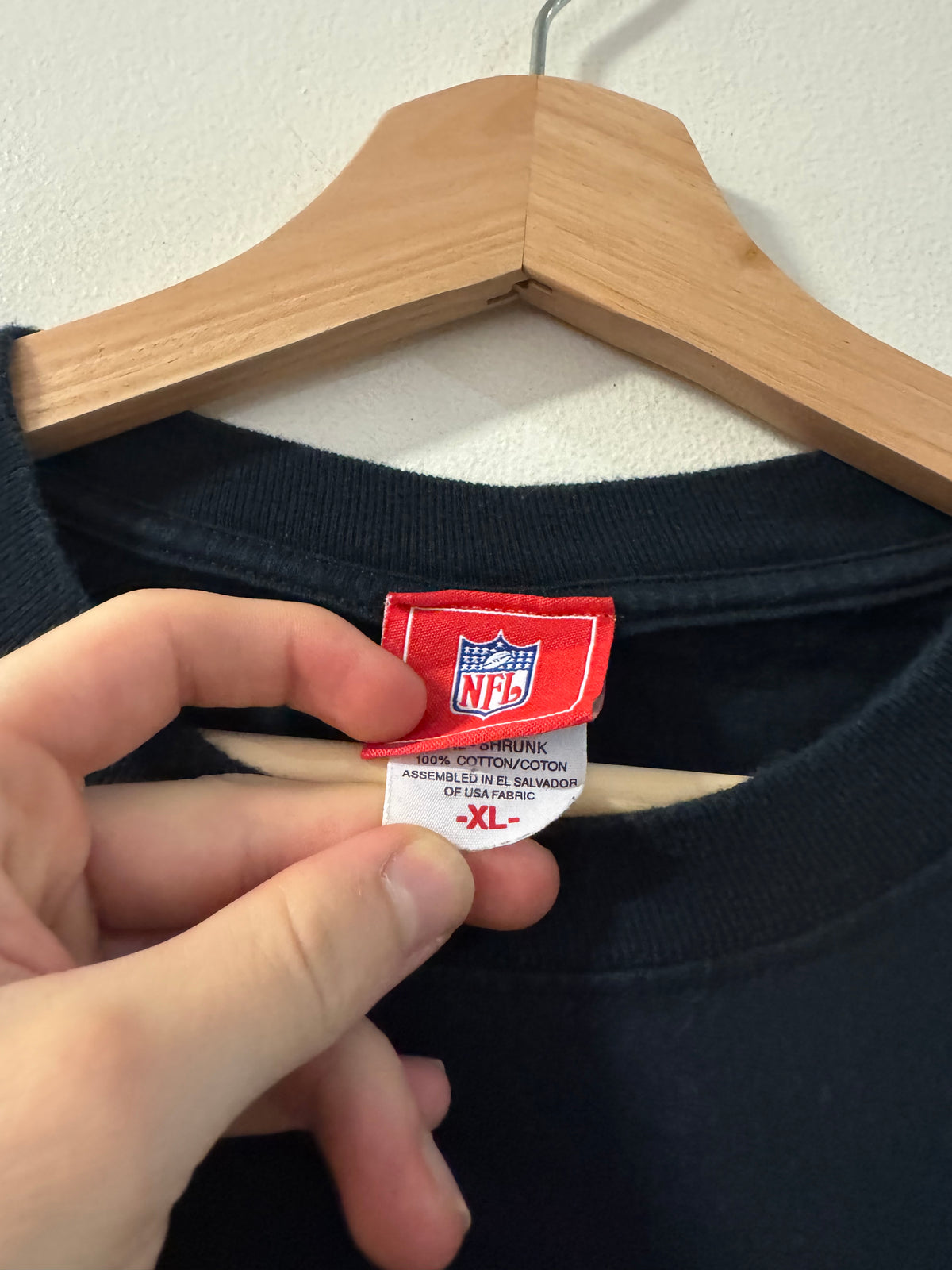 00s New England Patriots Flames Long Sleeve Shirt (XL)