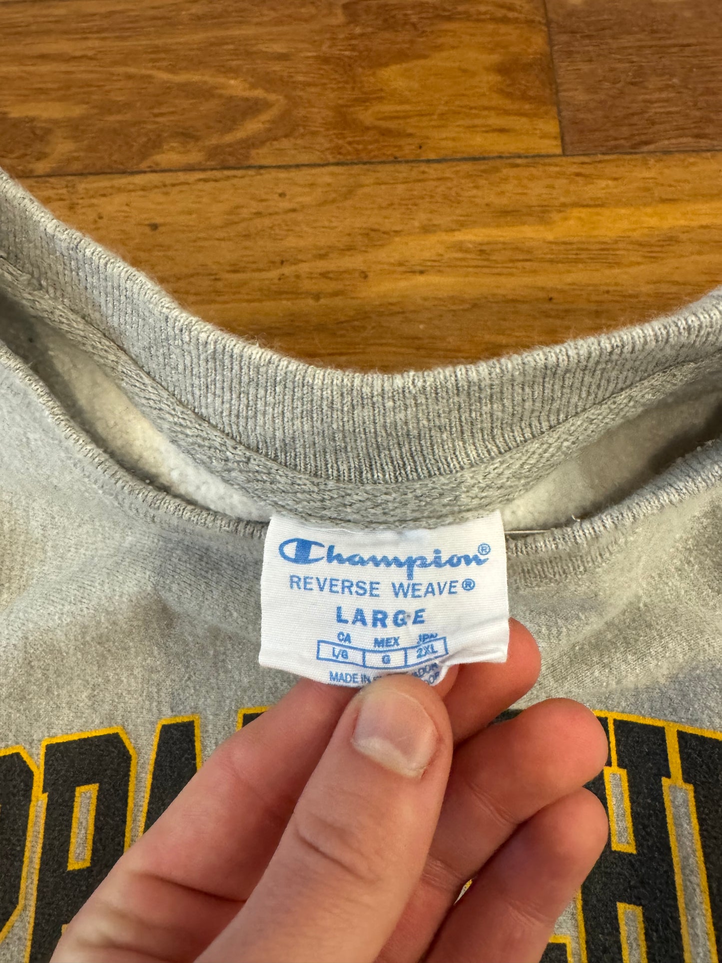 2010s Appalachian State Grey Crewneck (L)