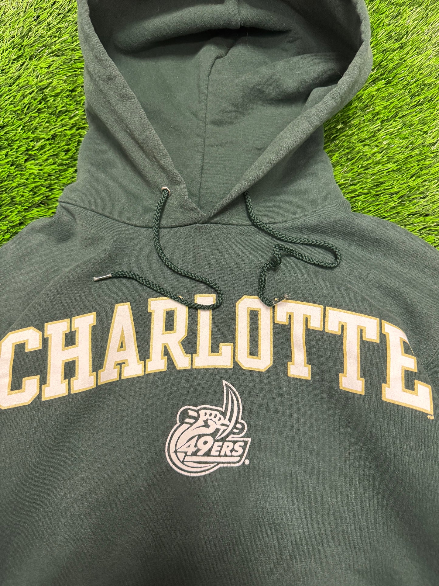 00s University Of North Carolina Charlotte (UNCC) Champion Vintage Hoodie (S)