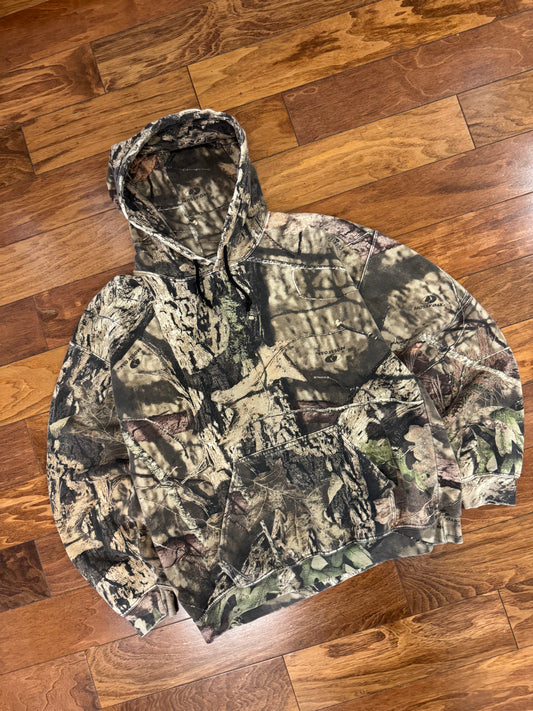 00s Mossy Oak Camo Essential Hoodie (M)
