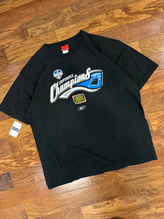 2003 Carolina Panthers Reebok Conference Oversized Tee (XL)