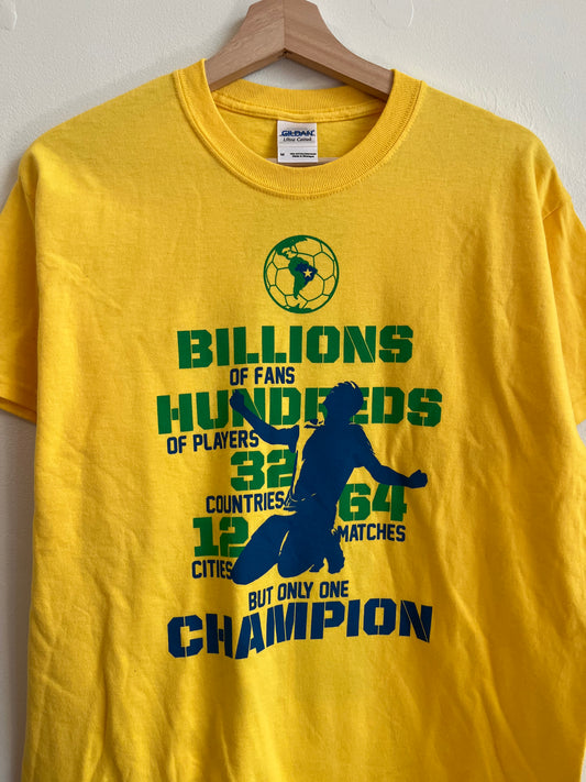 2010s Brazil World Cup Soccer Tee (M)