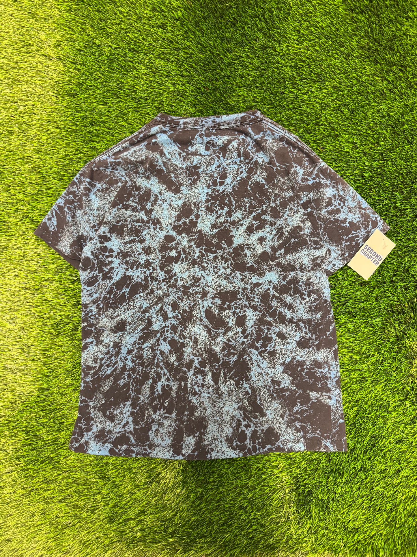 1992 Cleveland Browns Blue Acid Wash Tee (L)