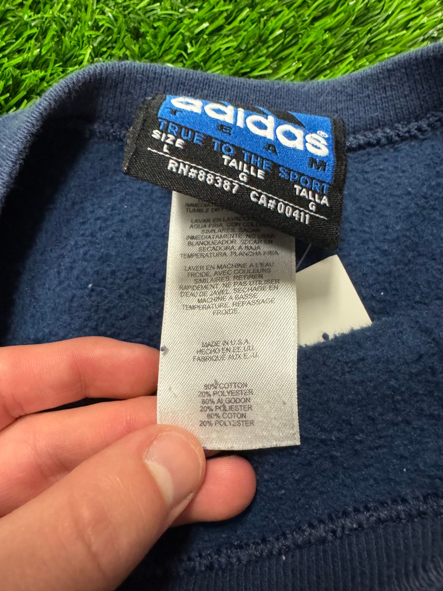 90s Adidas Equipment Essential Crewneck (L)