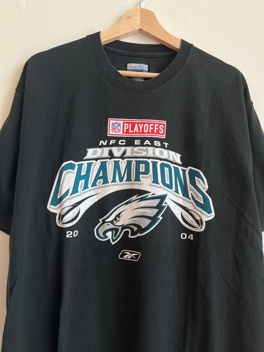 2004 Philadelphia Eagles East Division Reebok Tee (L)
