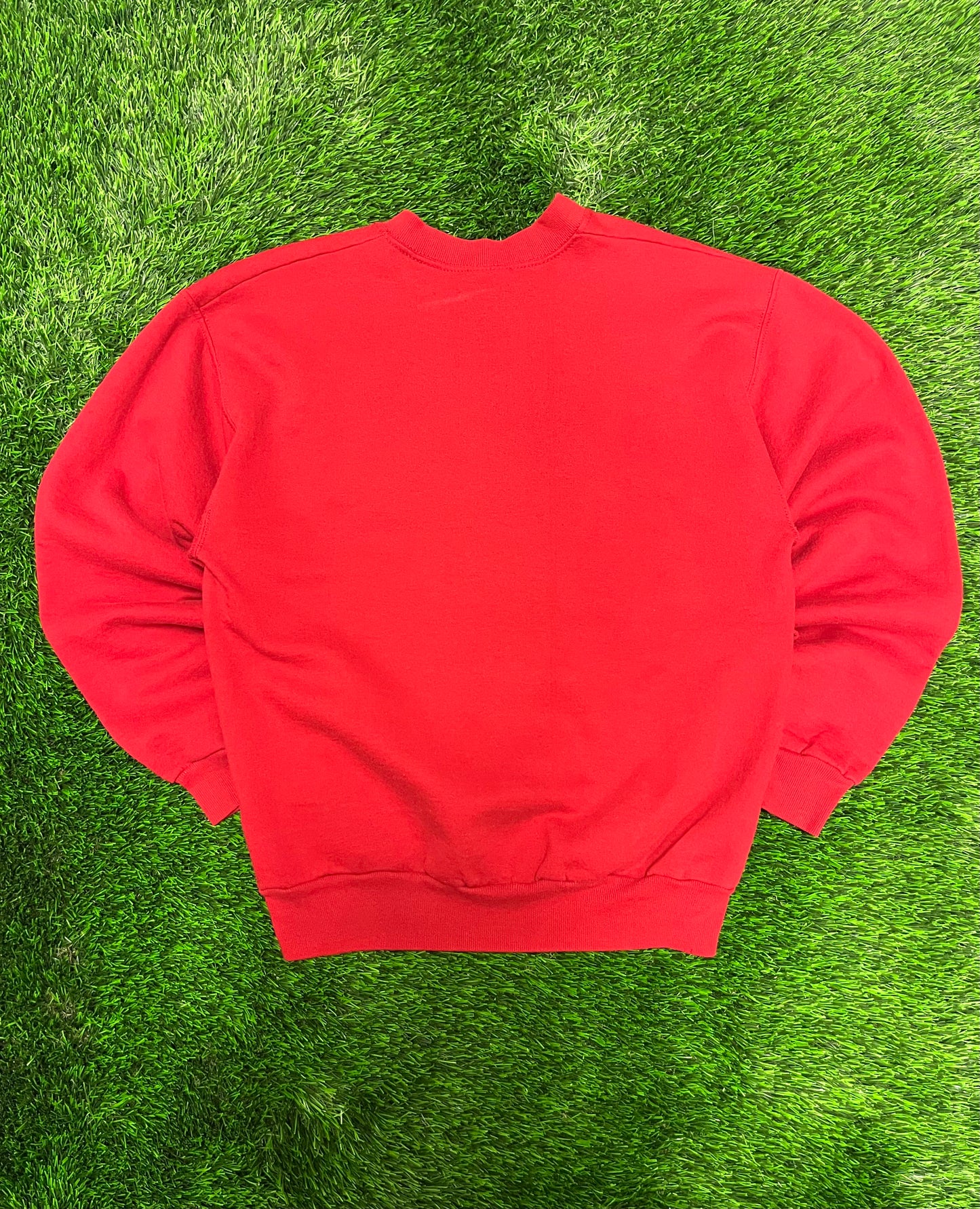00s NC State University Wolfpack 3-Wolf Logo Vintage Crewneck (M)