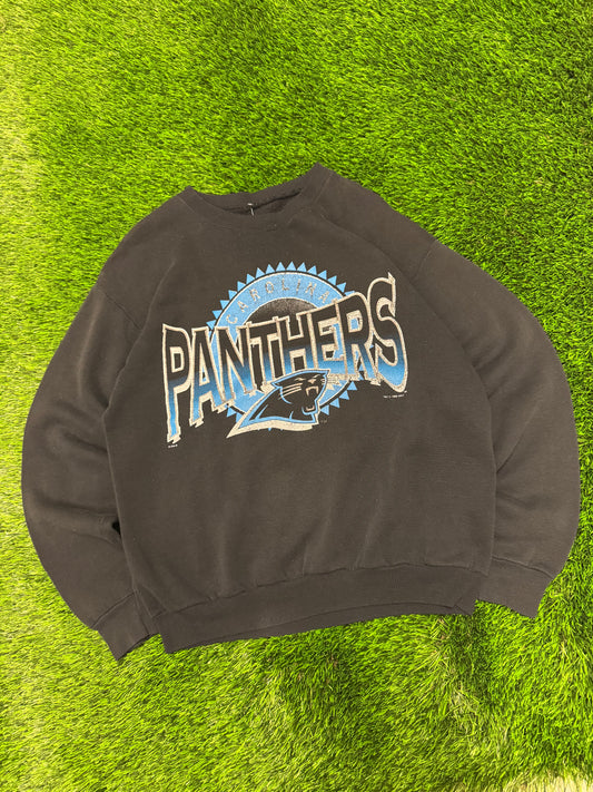 1996 Carolina Panthers Spell Out Crewneck (L)
