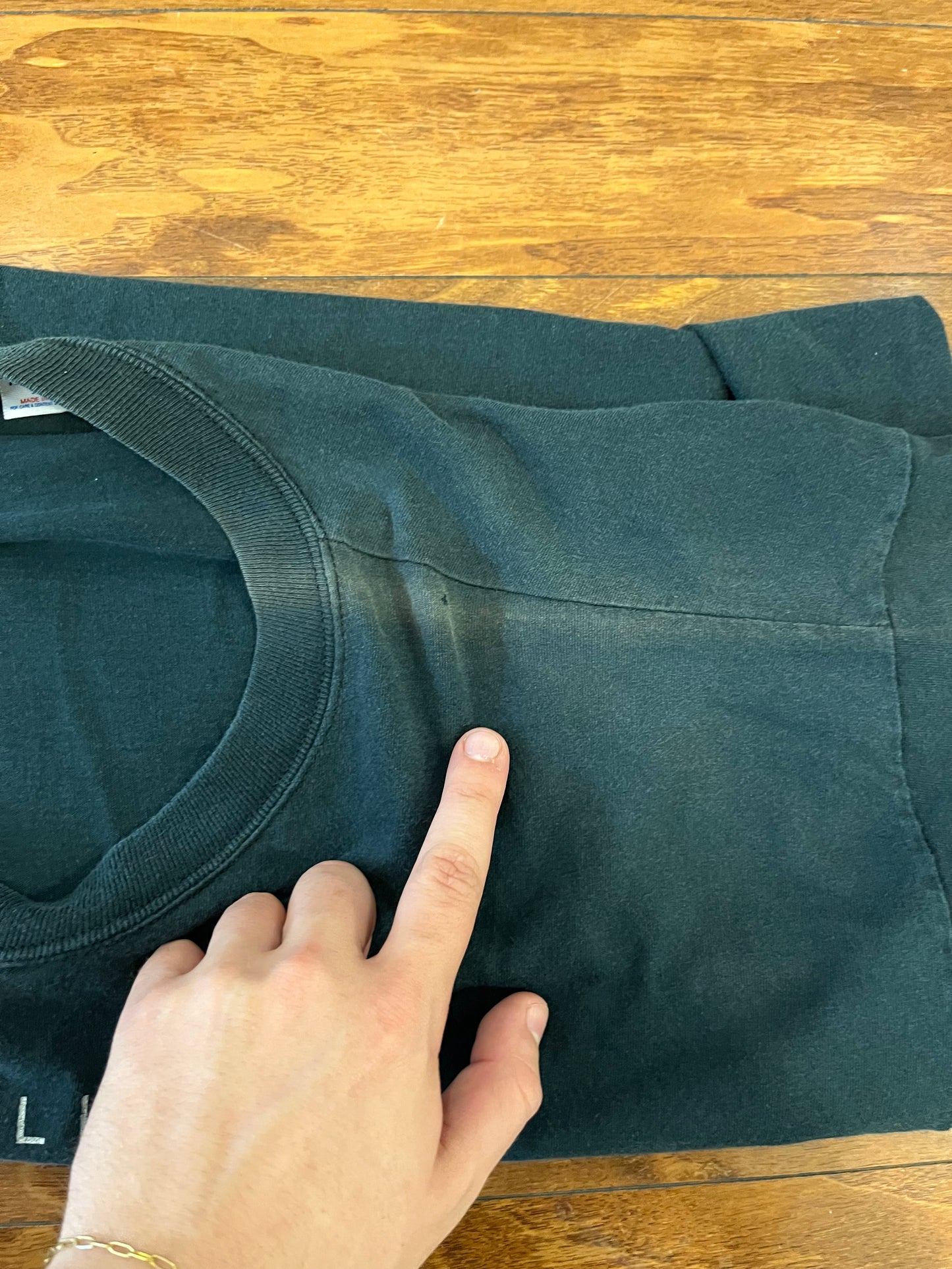 1995 Carolina Panthers Pro Line Faded Tee (XXL)