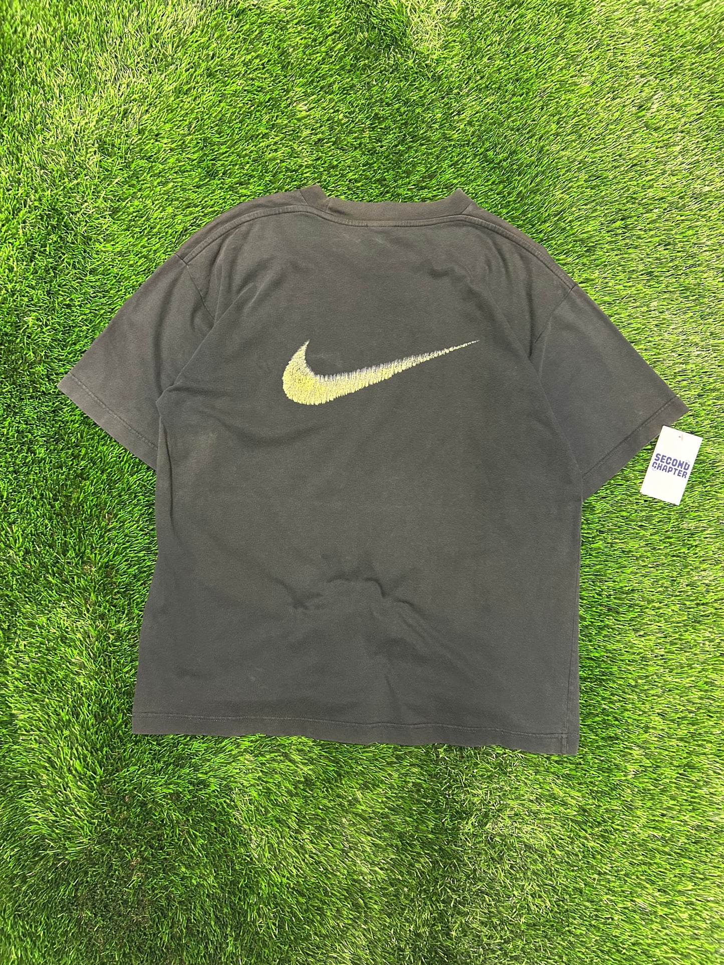 90s Vintage Nike Borussia Dortmund BVB Soccer Oversized Tee (M)
