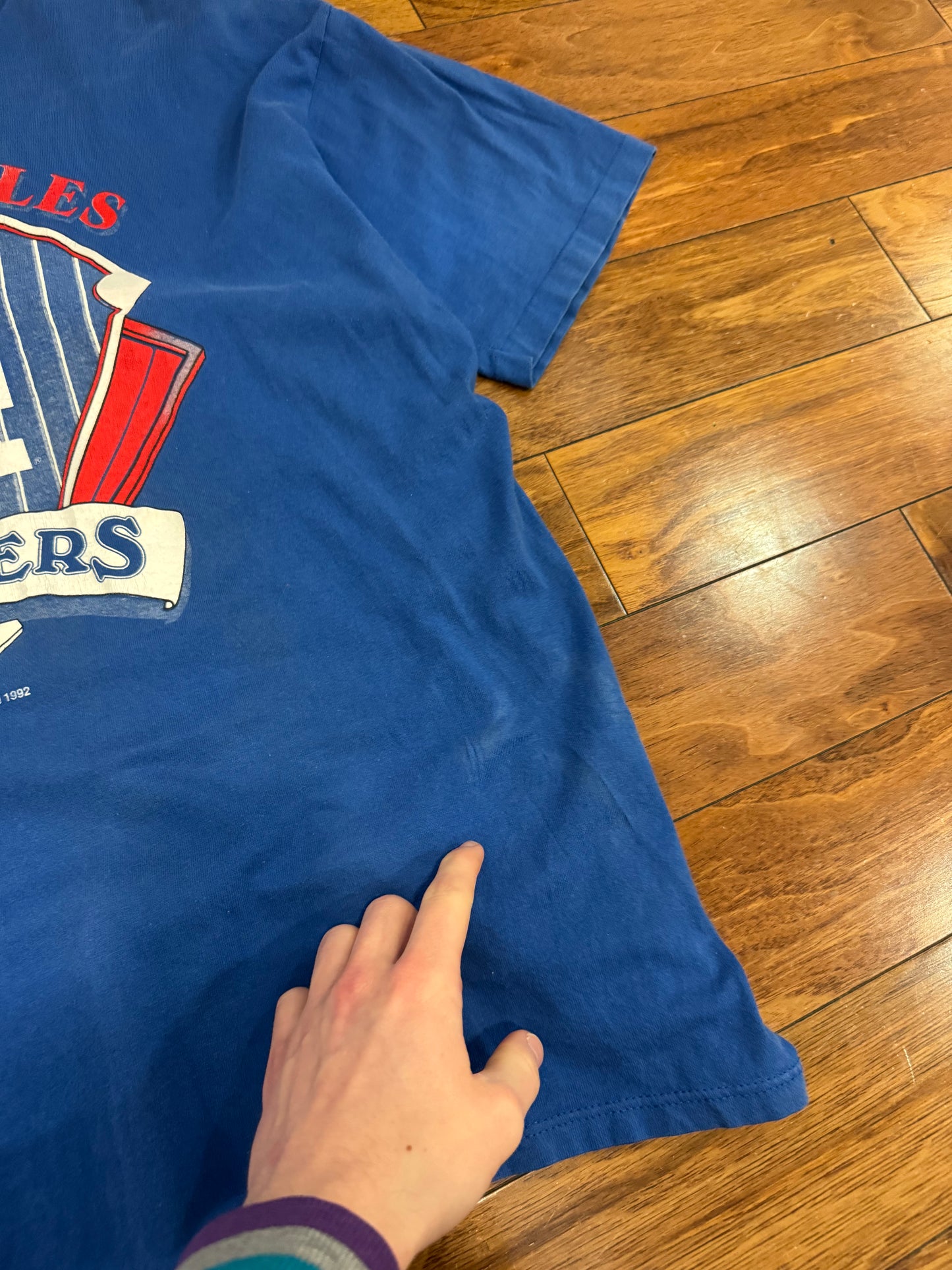 1992 Los Angeles Dodgers Starter Vintage MLB Tee (XL)