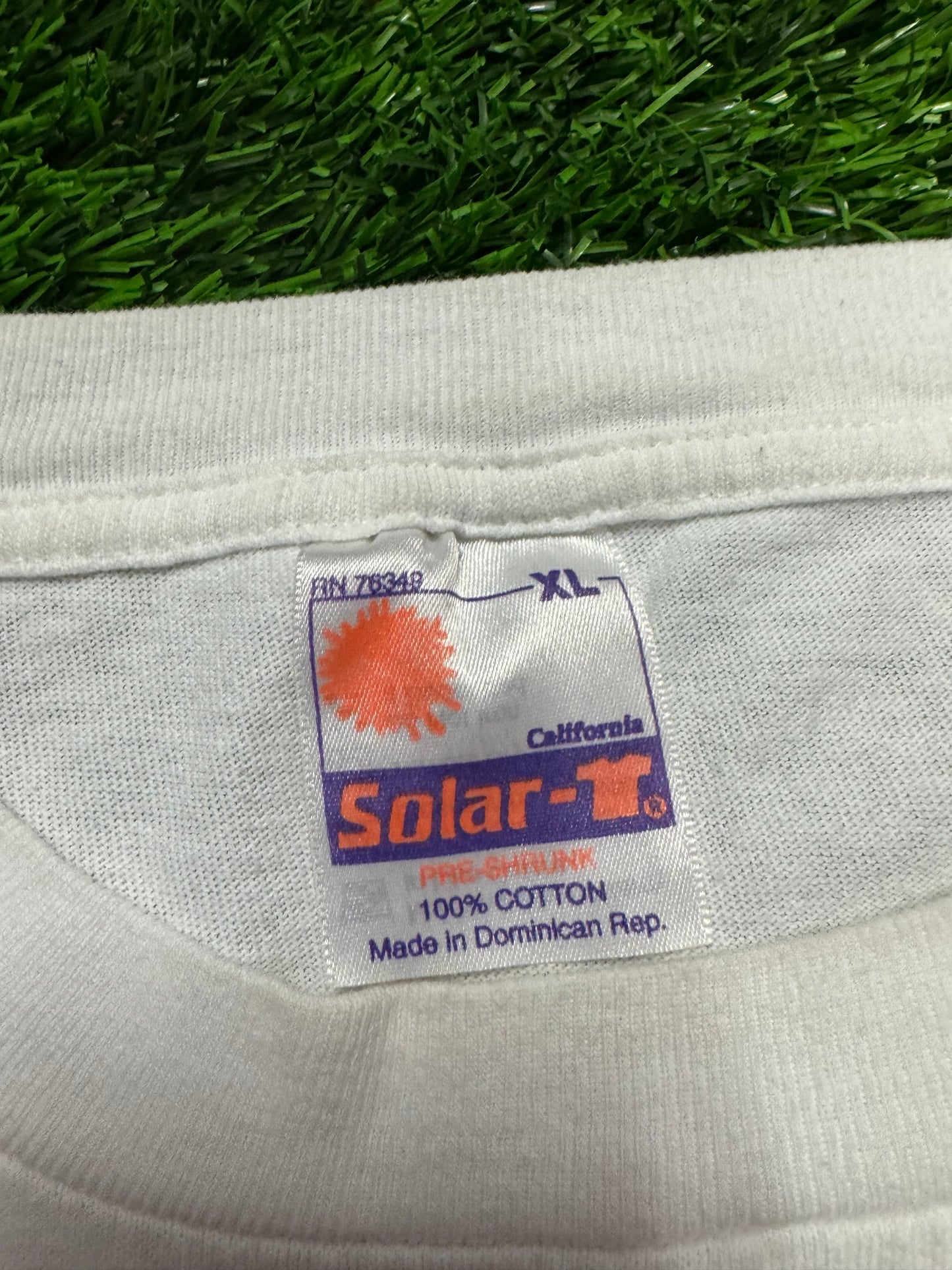 90s Guess Jeans Vintage Boot Big Graphic Tee (XL)