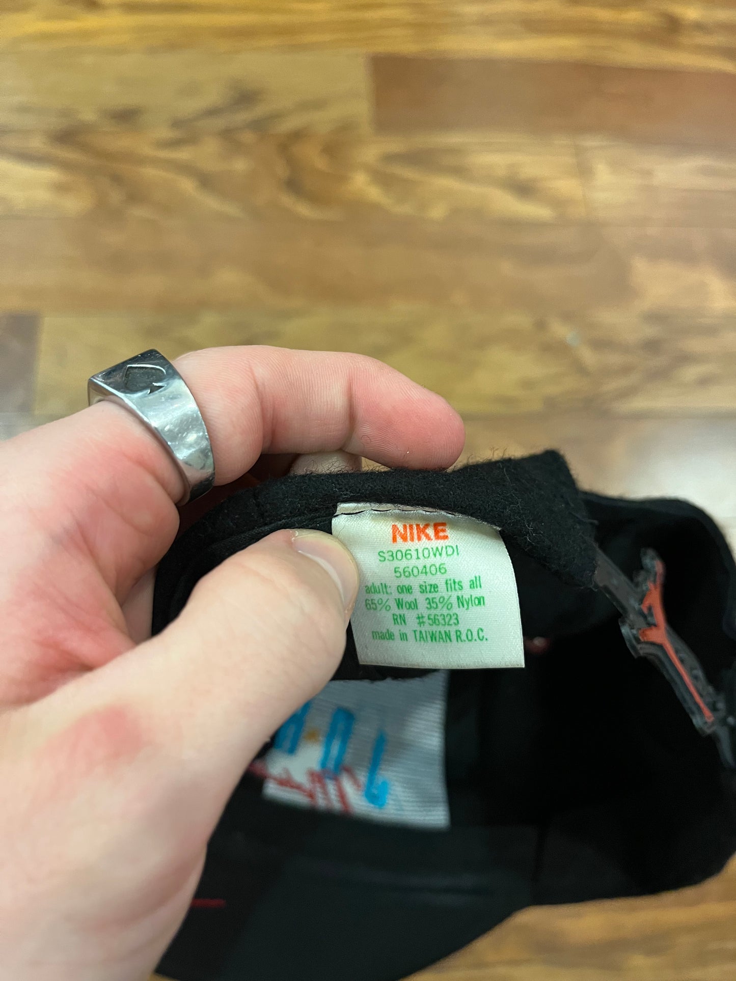 90s Jordon Nike Michael Jordan Black Hat (OS)