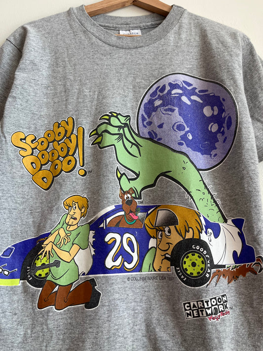 1997 Scooby Doo Cartoon Network Wacky Racing Tee (Youth XL)