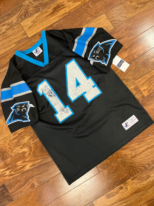 90s Carolina Panthers Frank Reich #13 Logo Athletic Jersey (M)