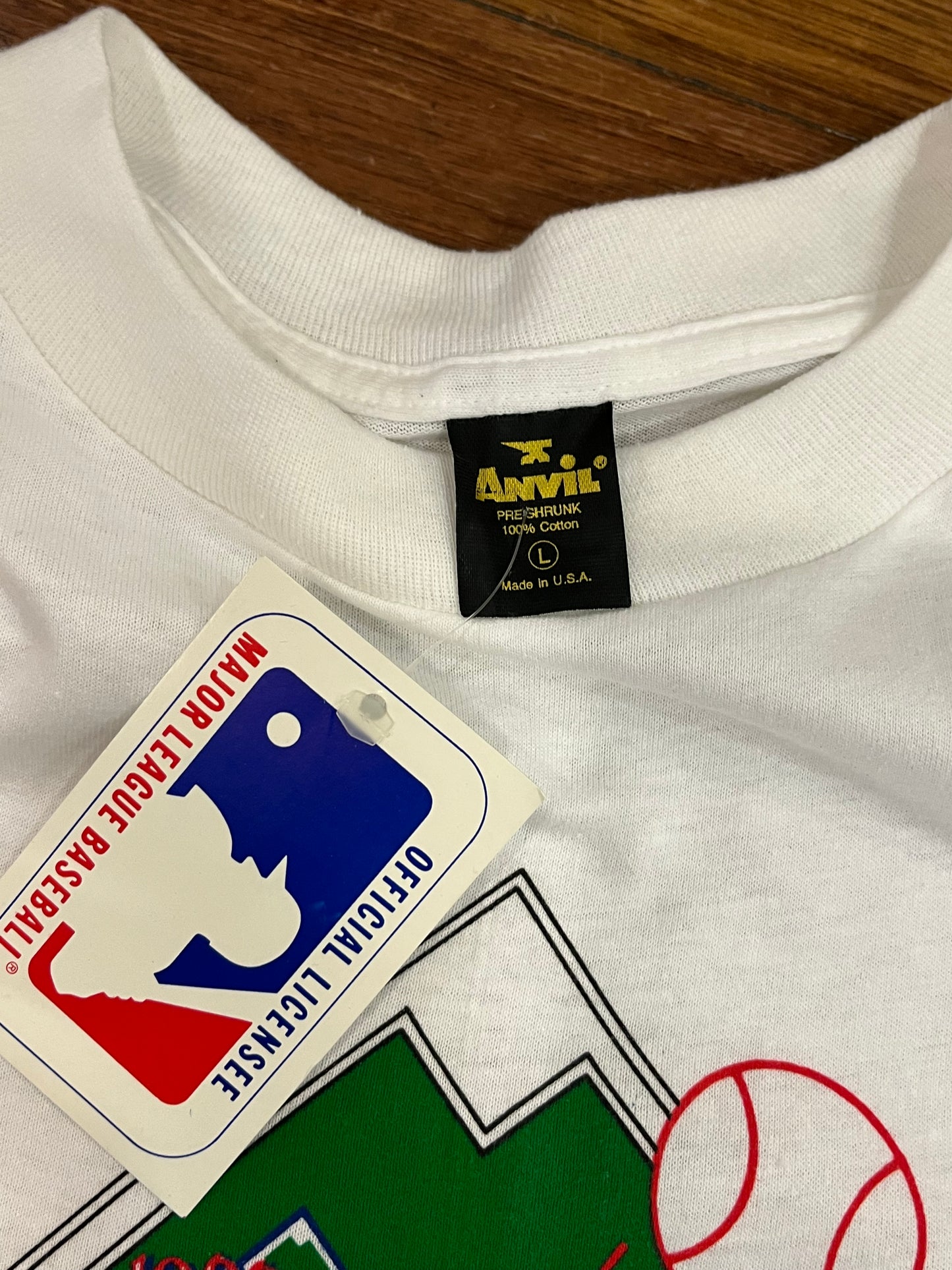 1988 Los Angeles Dodgers World Series Vintage Deadstock MLB Tee (L)