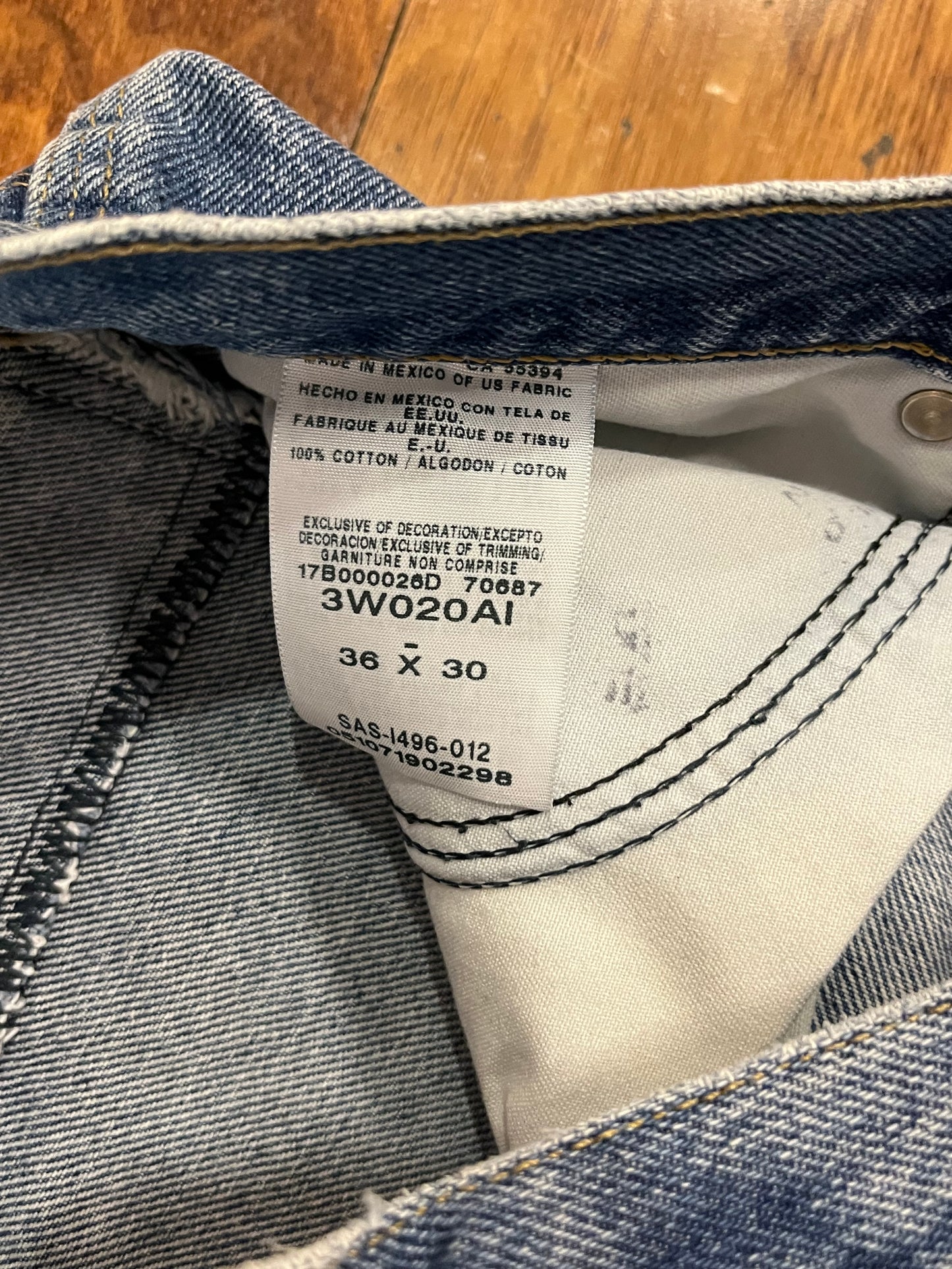 00s Wrangler Riggs Denim Carpenter Jeans (36 x 30)