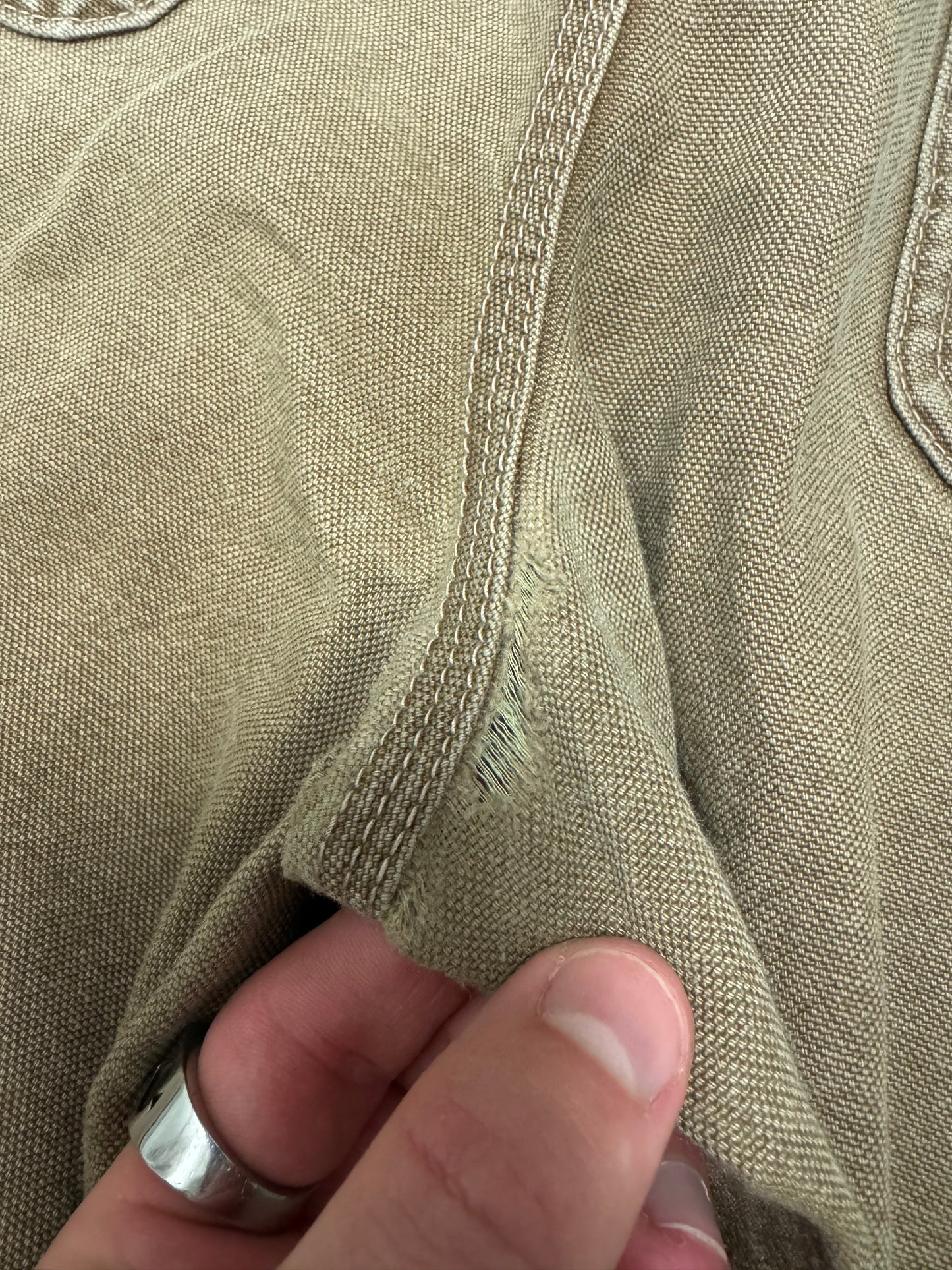 Carhartt Fire Resistant Distressed Faded Workwear Carpenter Pants (30 x 32)
