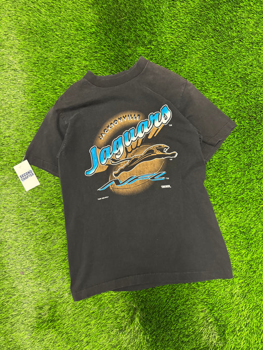 1993 Jacksonville Jaguars Trench Vintage Tee (M)
