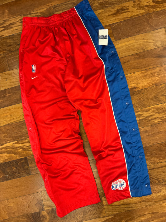 2003 LA Clippers Nike Team Breakaway Track Pants (XL)