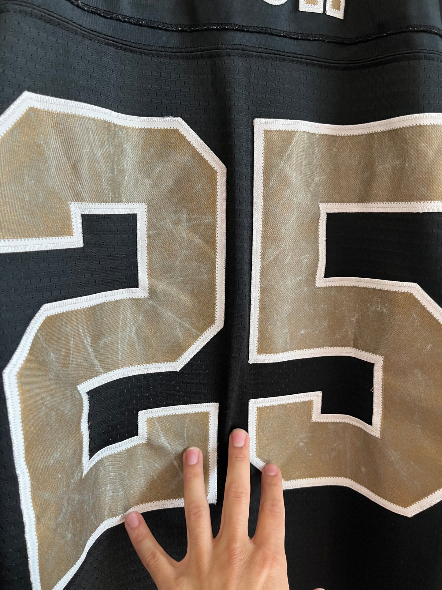 00s New Orleans Saints Reggie Bush Stitched Reebok Jersey (XL)
