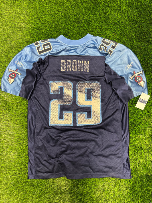 Tennessee Titans Chris Brown #29 Reebok Jersey (L)