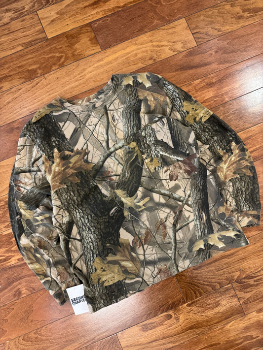 00s Outfitters Ridge Camo Long-Sleeve Shirt (M)
