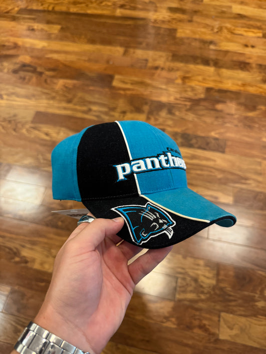 00s Carolina Panthers Deadstock Blue Spell Out Hat (OS)