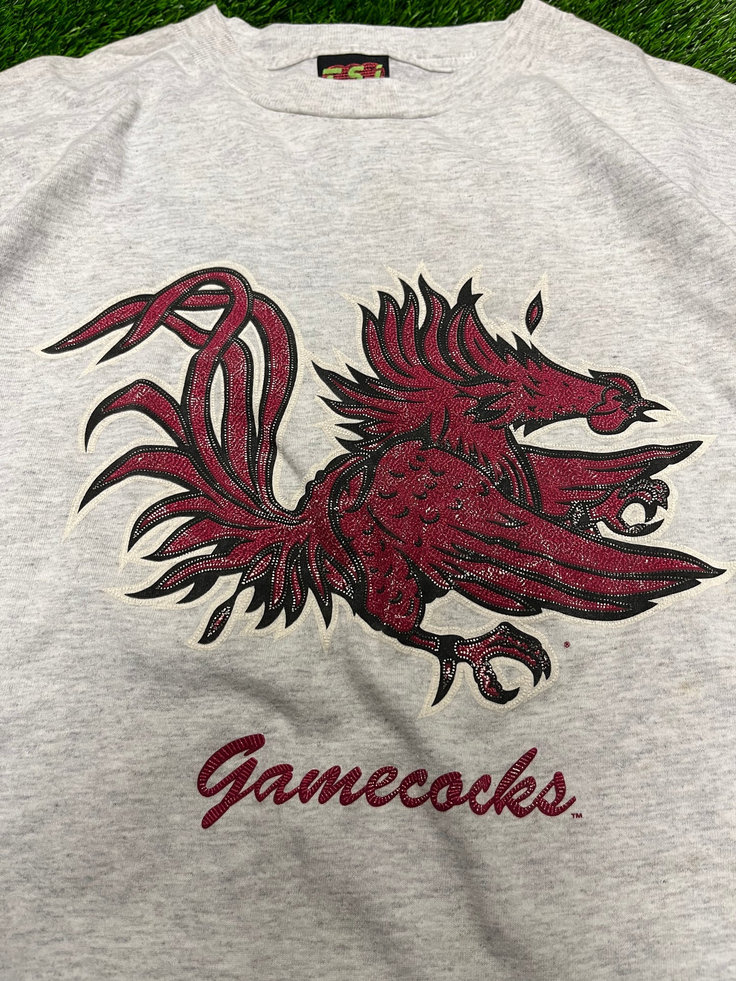 00s University of South Carolina (USC) Gamecocks Grey Tee (XL)