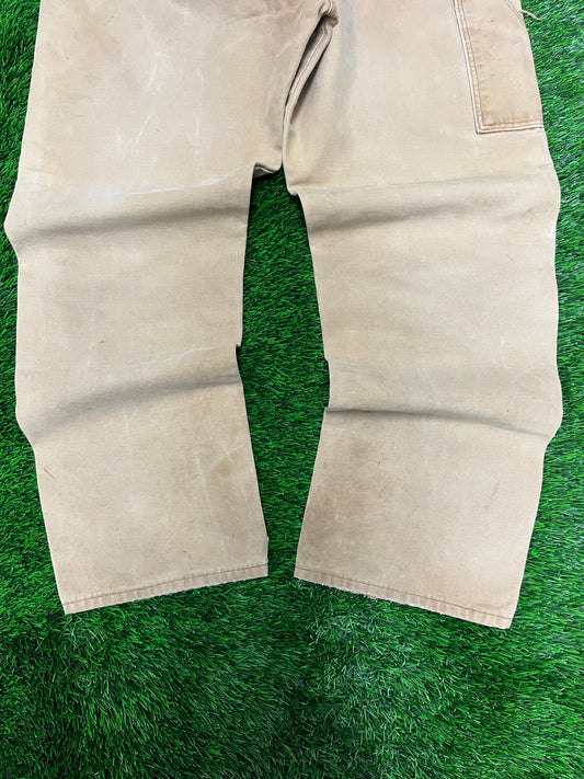 90s Pointer Brand Tan Carpenter Pants (38 x 32)