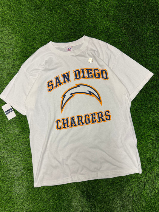 00s San Diego Chargers Essential Spell Out Tee (XL)