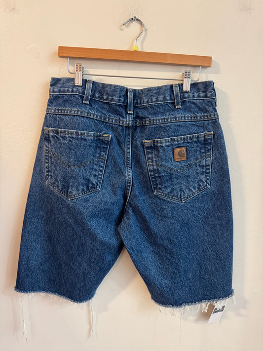 2010 Carhartt Dark Wash Shorts (32)