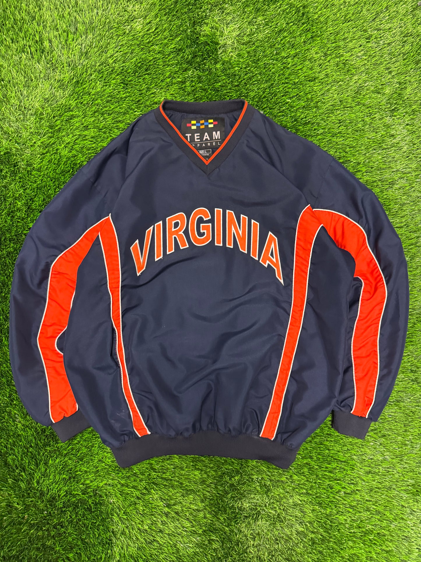 00s University of Virginia Spell Out Windbreaker (L)
