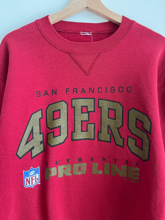 1996 San Francisco 49ers Russell Crewneck (M)