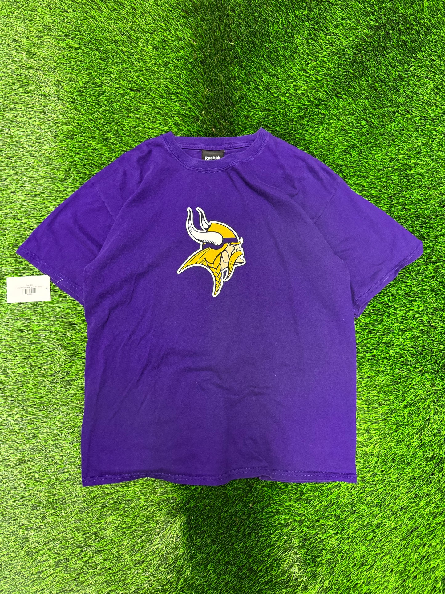 00s Minnesota Vikings Brett Favre #4 Jersey Tee (M)
