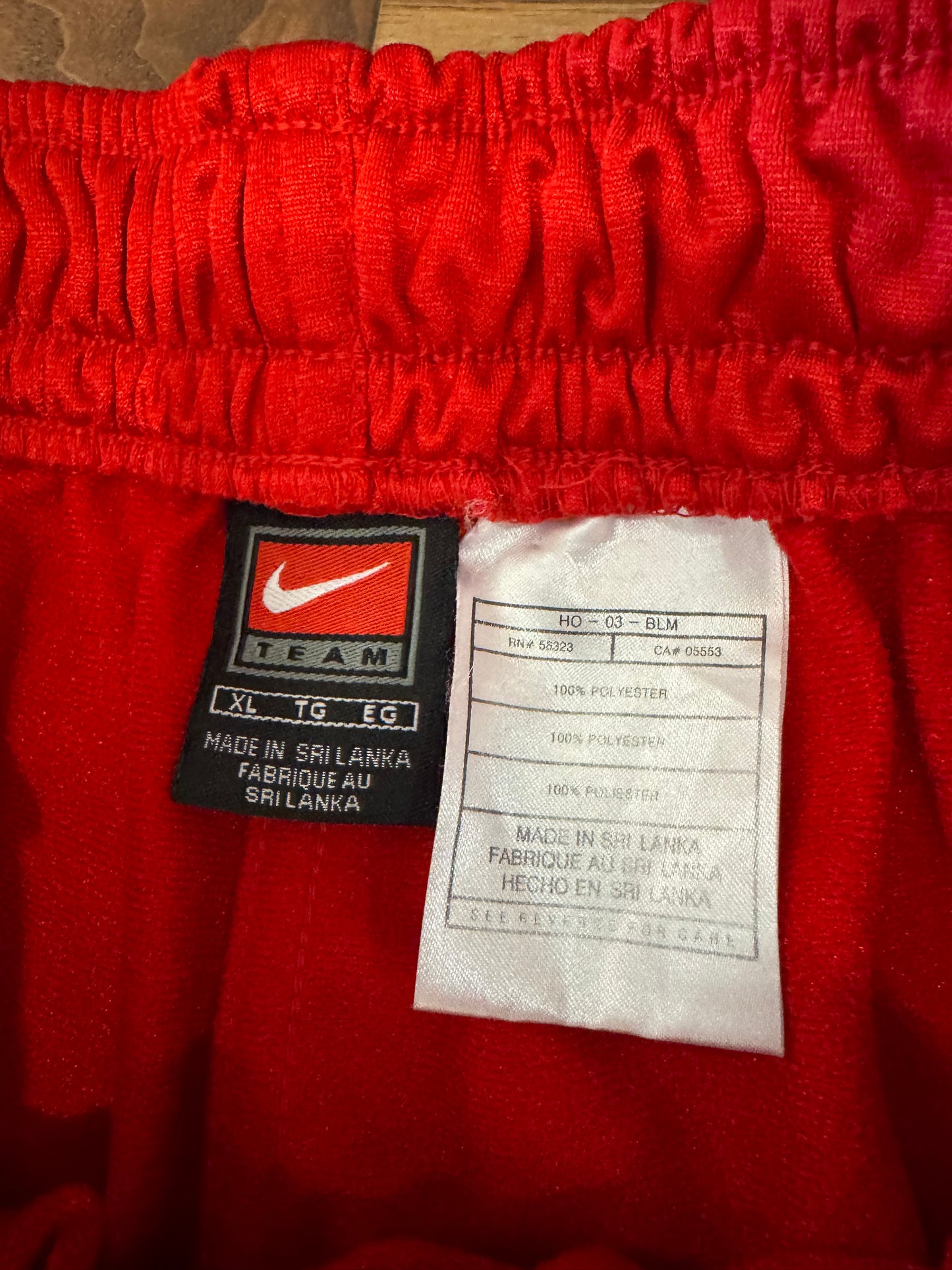 2003 LA Clippers Nike Team Breakaway Track Pants (XL)