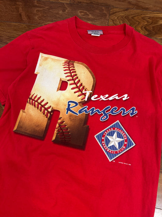 1996 Texas Rangers Vintage Lee MLB Tee (M)