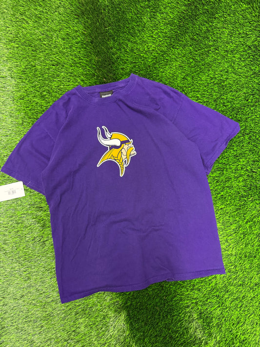 00s Minnesota Vikings Brett Favre #4 Jersey Tee (M)