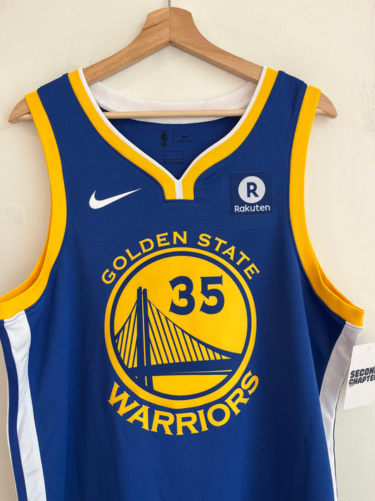 2017 Golden State Warriors Kevin Durant Nike Swingman Jersey (L)
