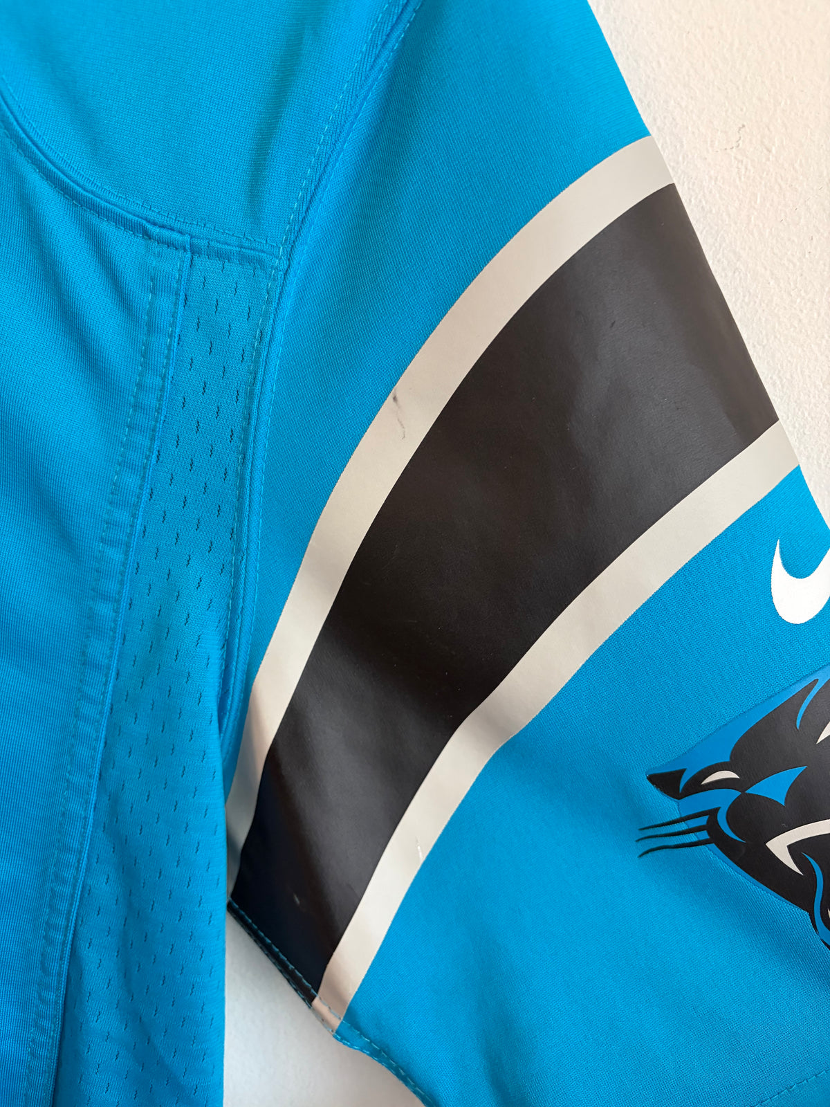 2010s Carolina Panthers DJ Moore Nike Blue Jersey (S)