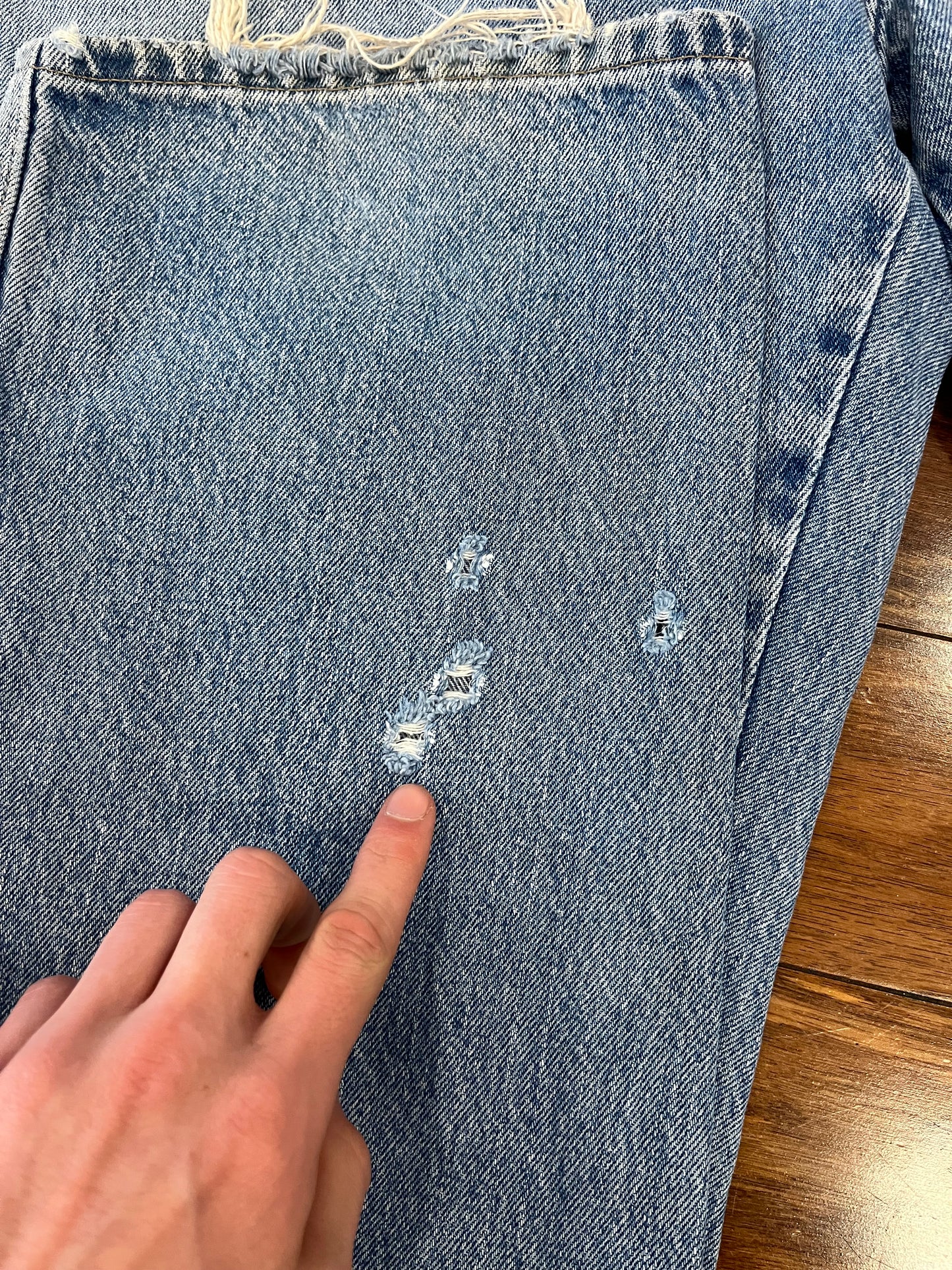 00s Dickies Distressed Carpenter Jeans (38 x 32)